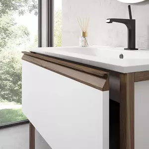 bera cosina - agencement salle de bain - meuble vasque avec tiroir