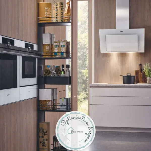 Bera cosina - agencement et aménagement cuisine équipée - pau et alentour - optimisation d'espace - armoires de rangement de cuisine pharmacie
